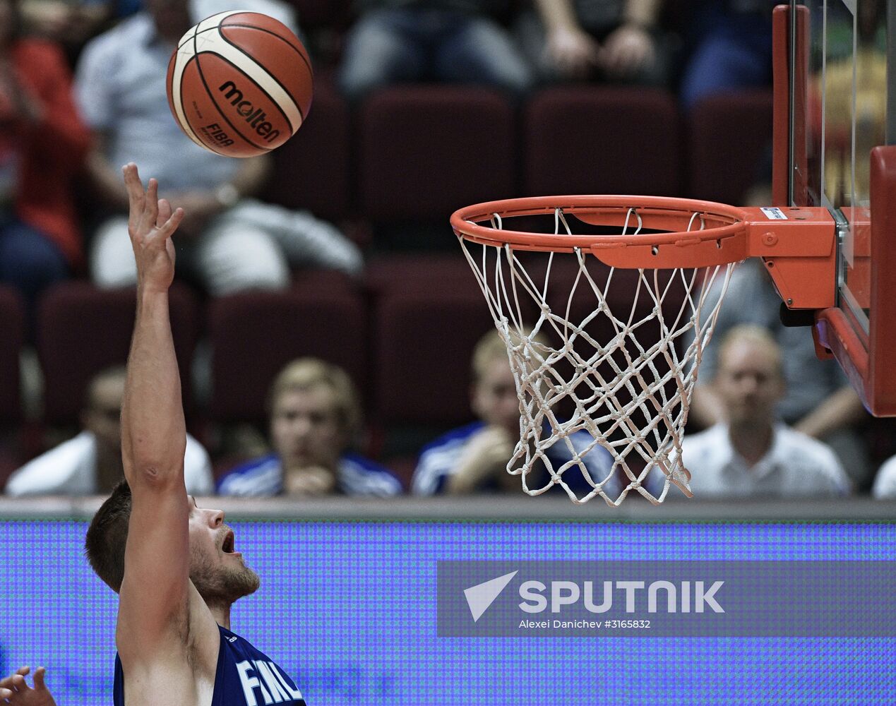 International basketball tournament "Kondrashin and Belov Cup." Russia vs. Finland
