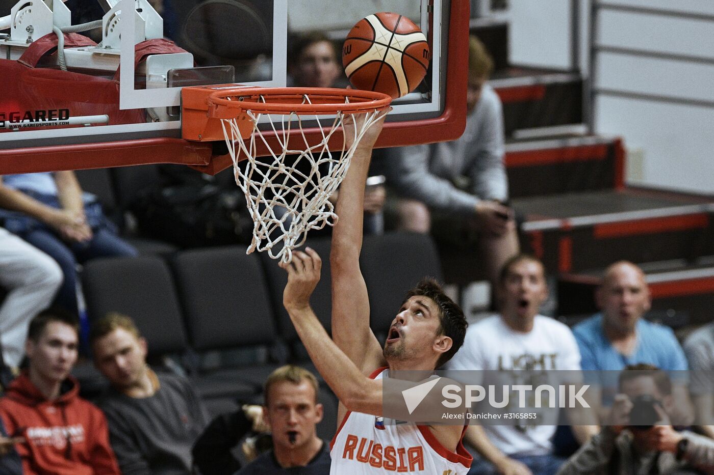 International basketball tournament "Kondrashin and Belov Cup." Russia vs. Finland