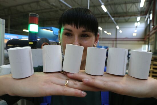 Manufacturing of thermal receipt paper in Kalinigrad