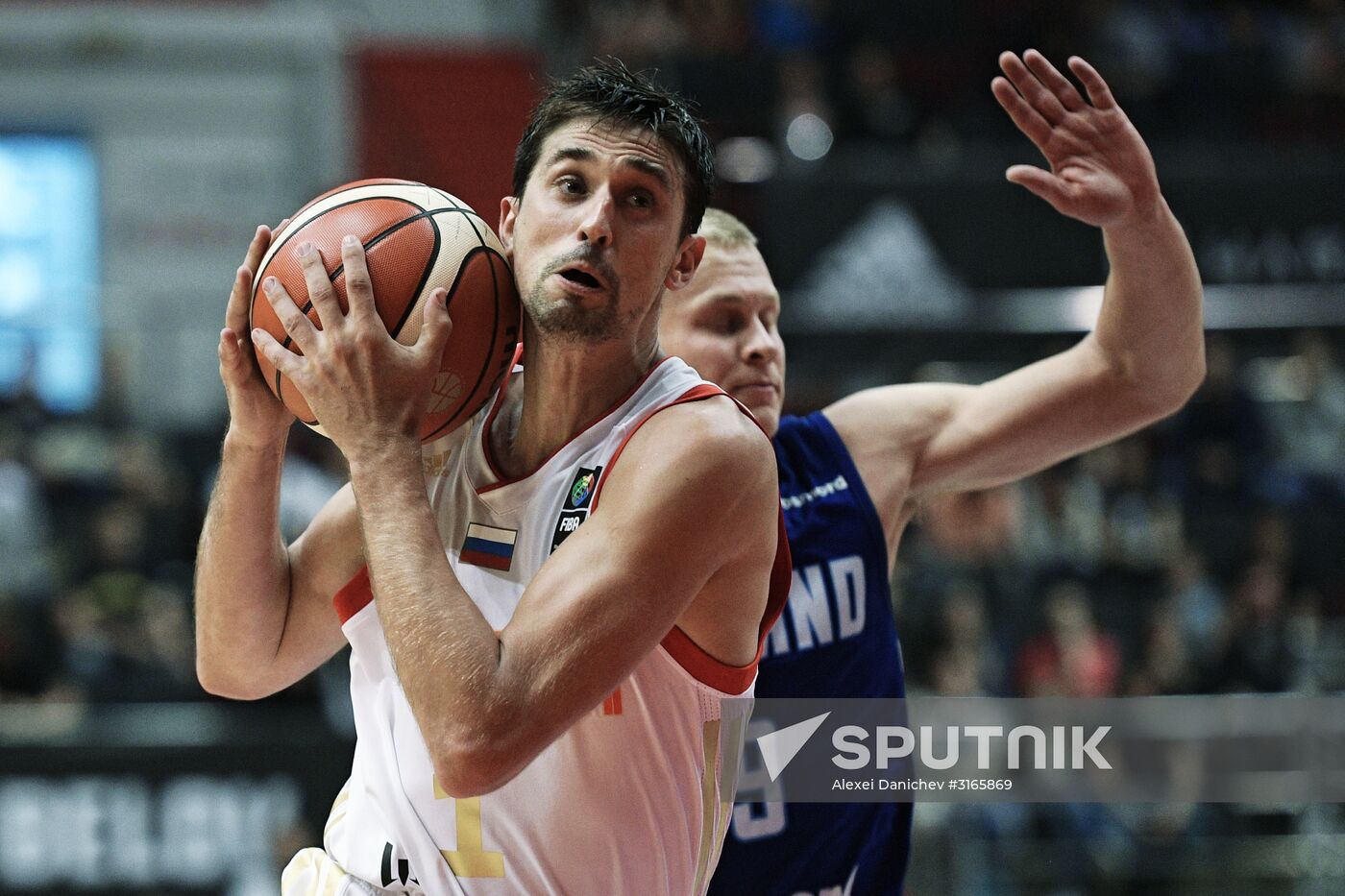 International basketball tournament "Kondrashin and Belov Cup." Russia vs. Finland