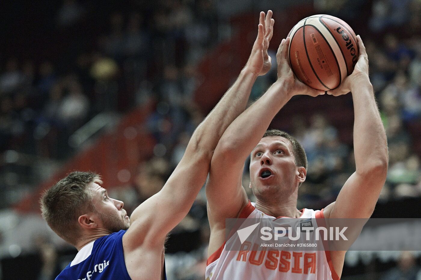International basketball tournament "Kondrashin and Belov Cup." Russia vs. Finland