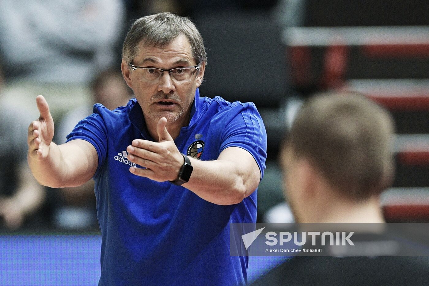 International basketball tournament "Kondrashin and Belov Cup." Russia vs. Finland