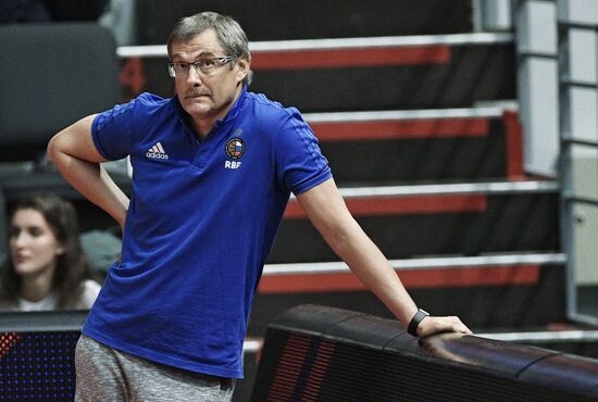 International basketball tournament "Kondrashin and Belov Cup." Russia vs. Finland