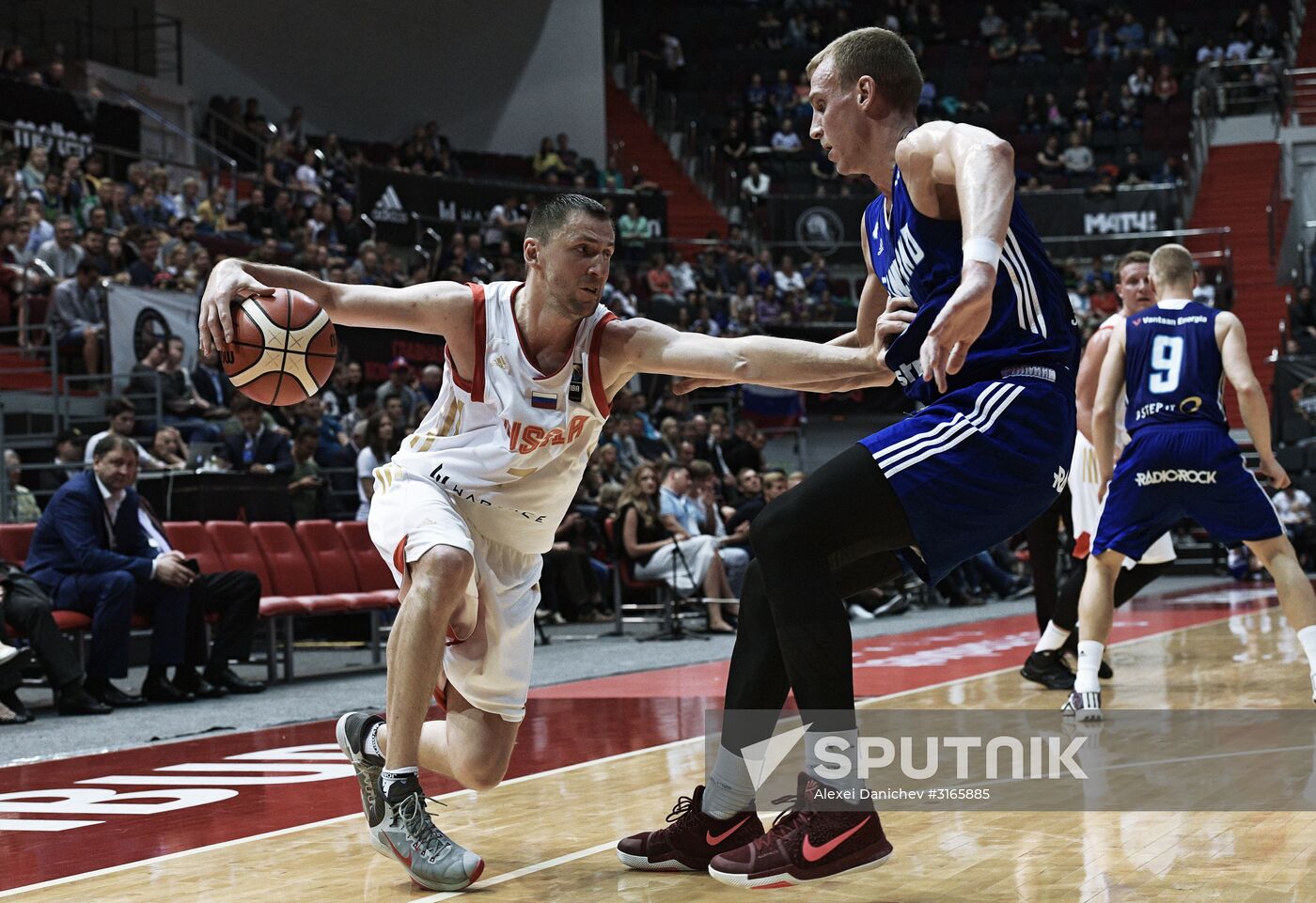 International basketball tournament "Kondrashin and Belov Cup." Russia vs. Finland