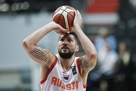International basketball tournament "Kondrashin and Belov Cup." Russia vs. Finland