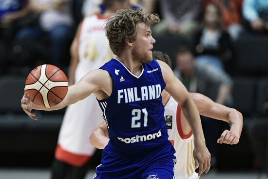 International basketball tournament "Kondrashin and Belov Cup." Russia vs. Finland