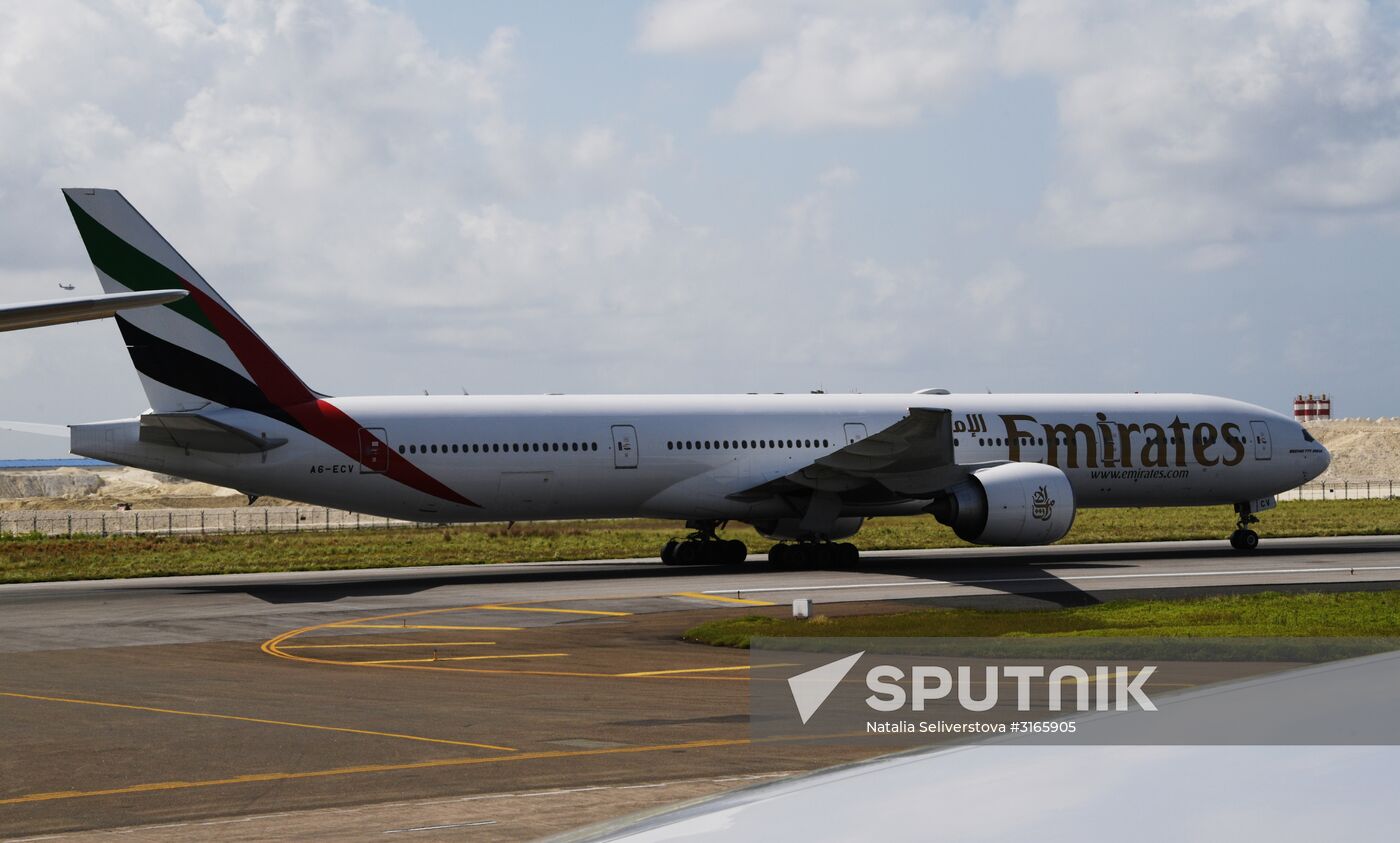 Emirates aircraft