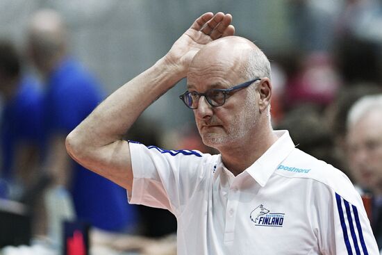 International basketball tournament "Kondrashin and Belov Cup." Russia vs. Finland