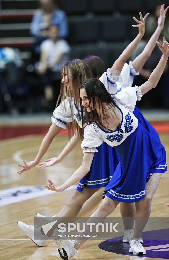 International basketball tournament "Kondrashin and Belov Cup." Russia vs. Finland