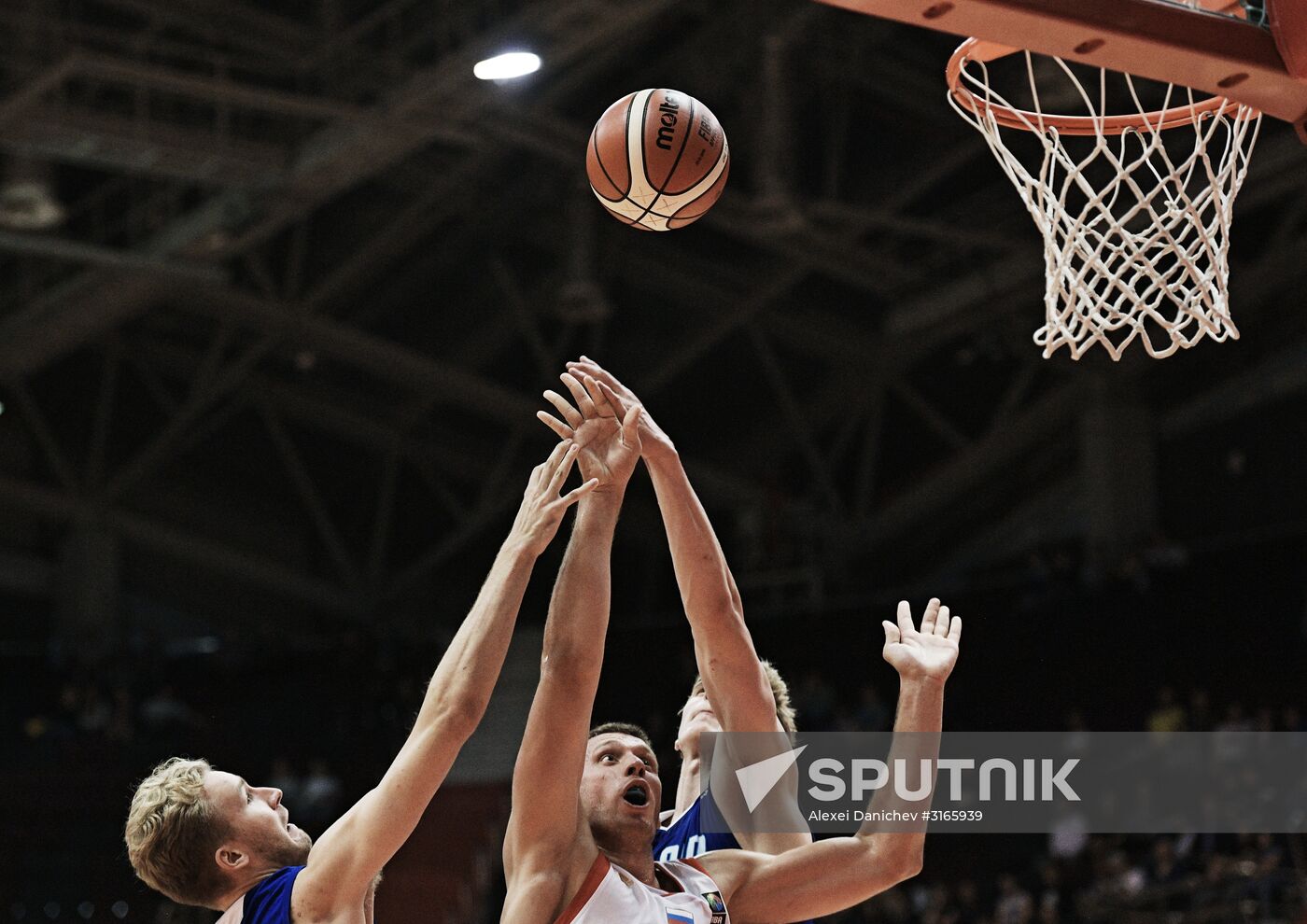 International basketball tournament "Kondrashin and Belov Cup." Russia vs. Finland