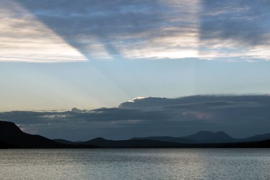 Russian President Vladimir Putin on vacation in Republic of Tyva