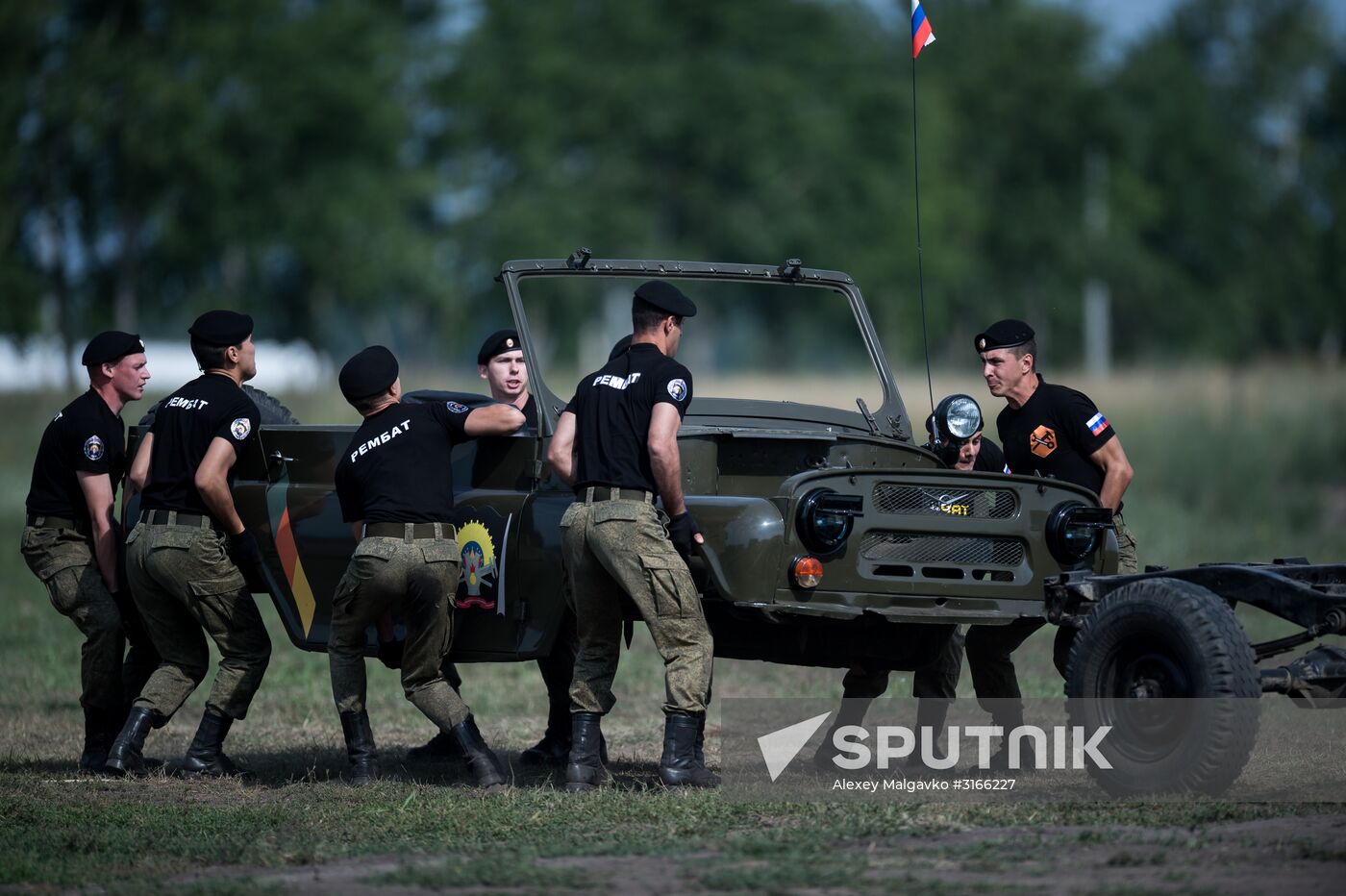 Rembat International Army Games in Omsk Region