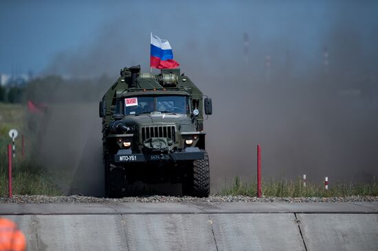 Rembat International Army Games in Omsk Region