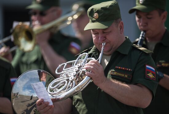 Rembat international military competition in Omsk Region