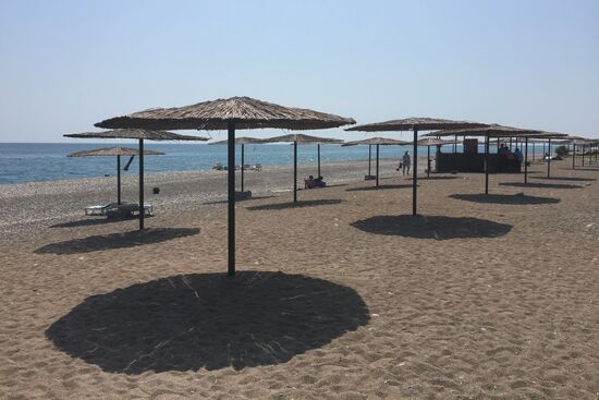 Beach in Gudauta