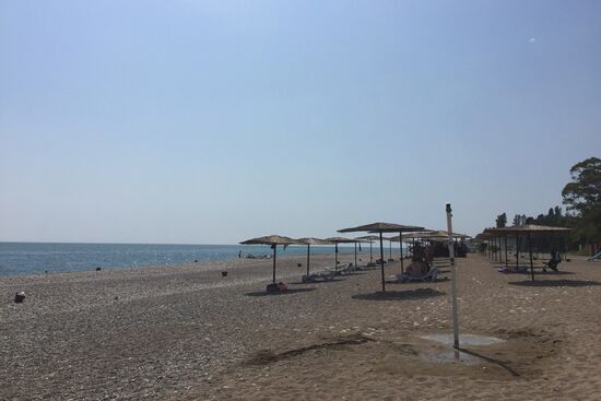 Beach in Gudauta