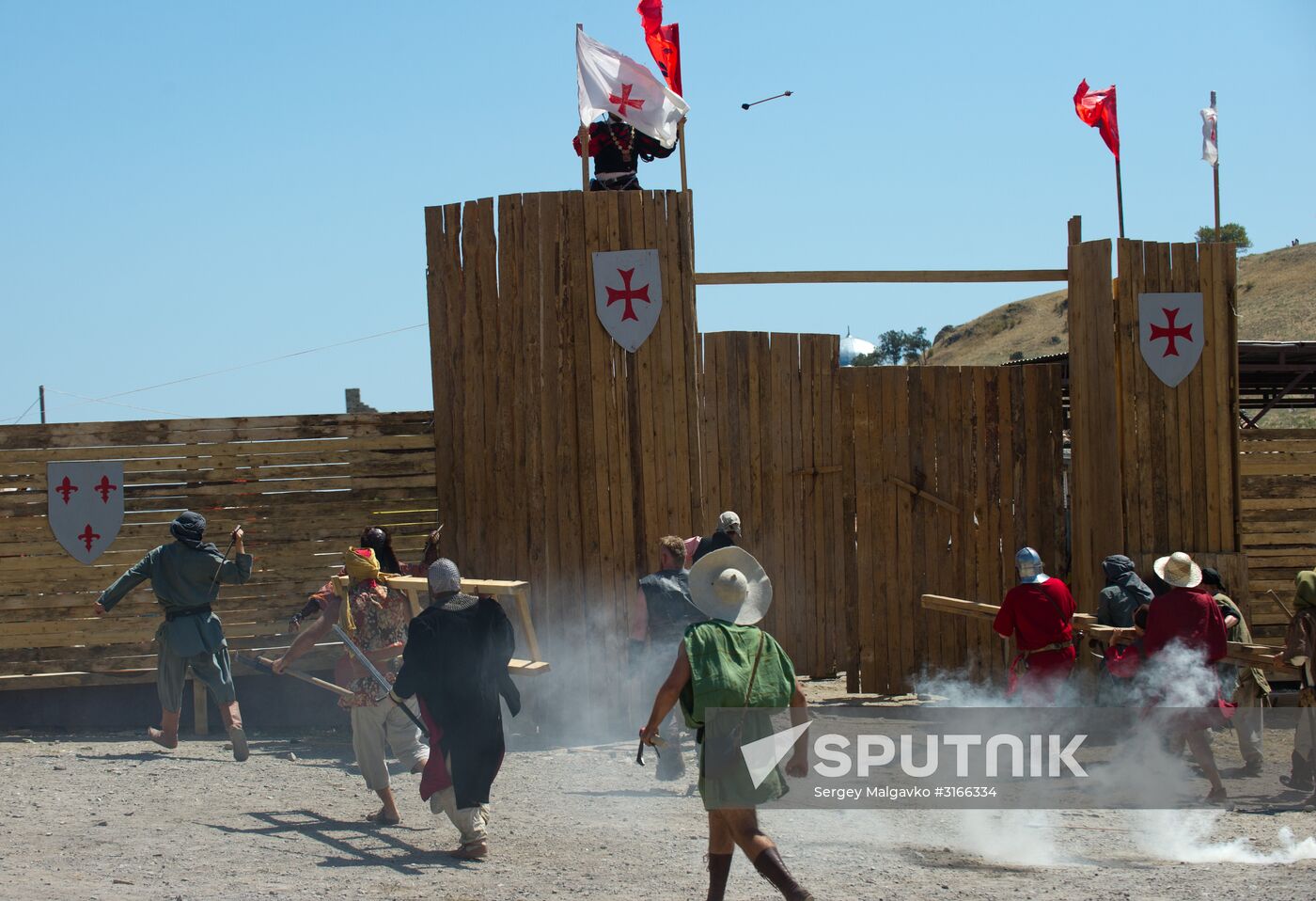 Genoa Helmet festival in Crimea