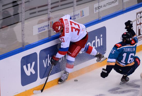 Sochi Hockey Open. Russian Ollympic Team vs. HC Sochi