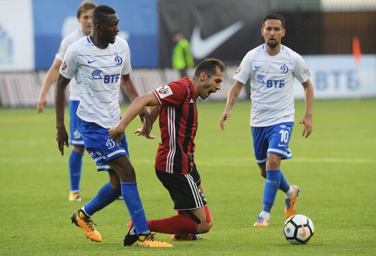 Football. Russian Premier League. Dynamo vs. Amkar