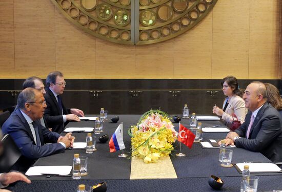 Russian Foreign Minister Sergei Lavrov visits Philippines