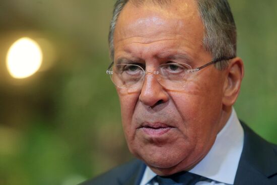 Russian Foreign Minister Sergei Lavrov visits Philippines