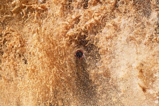 Tank Biathlon: Individual Race competition. Stage one. Day nine