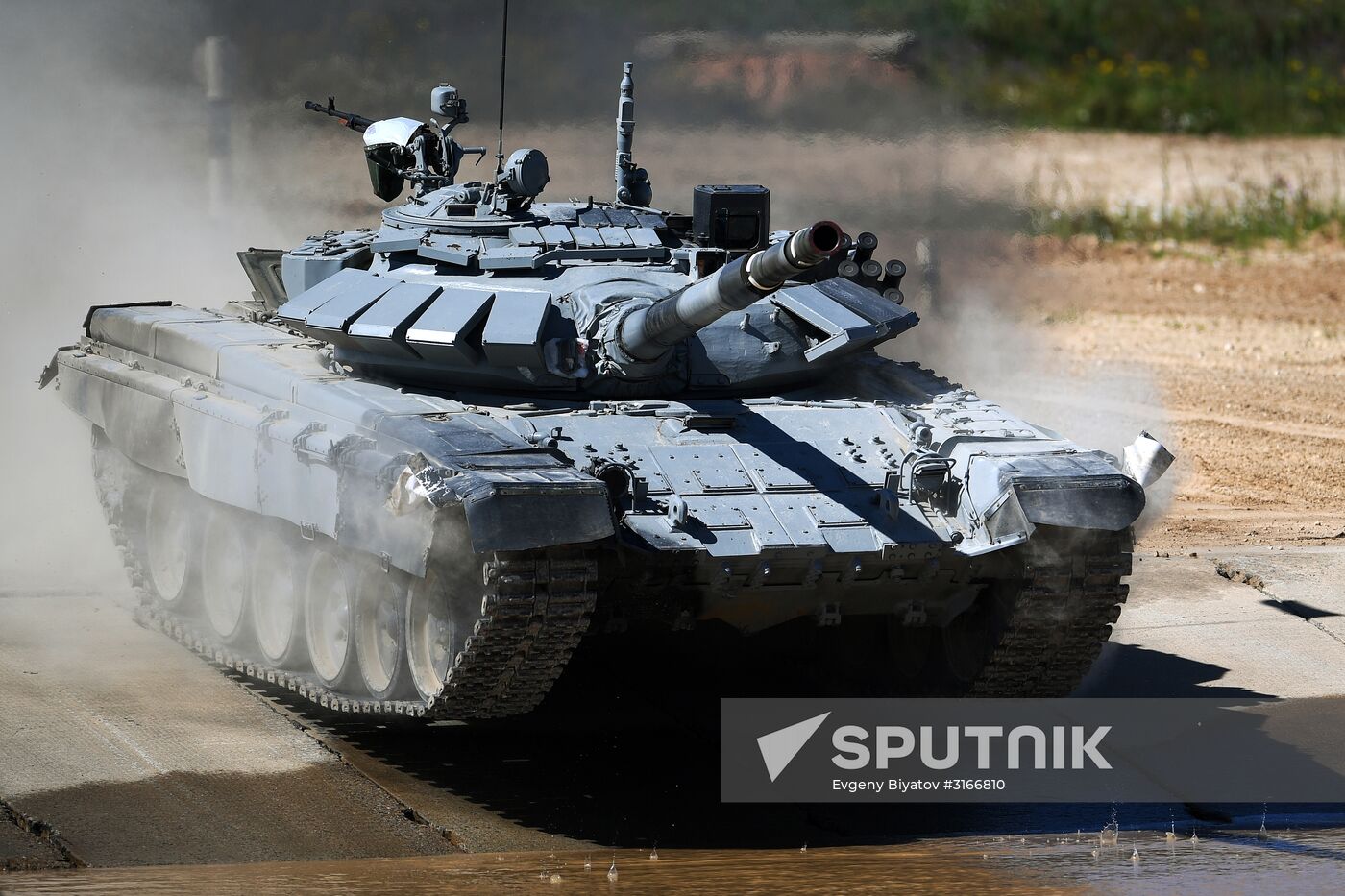 Tank Biathlon: Individual Race competition. Stage one. Day nine