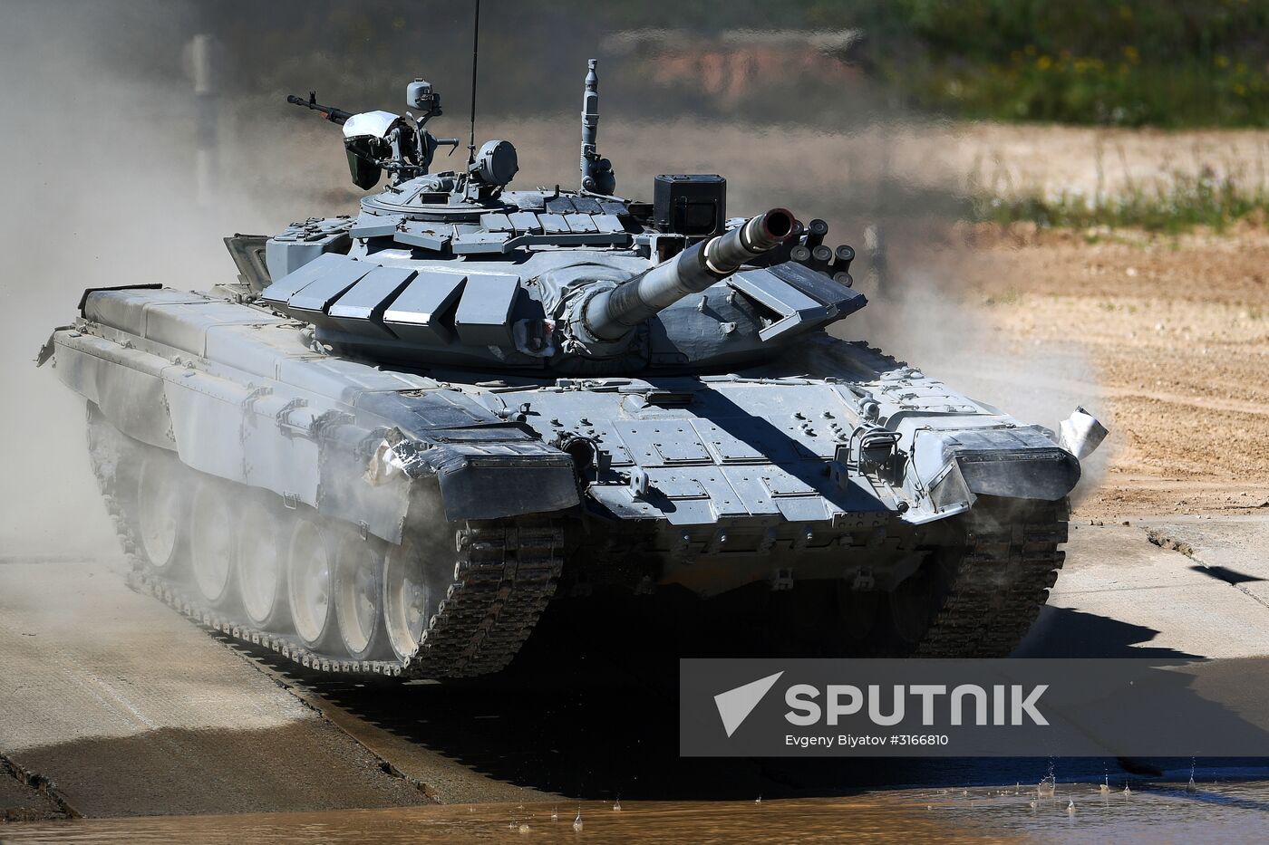 Tank Biathlon: Individual Race competition. Stage one. Day nine