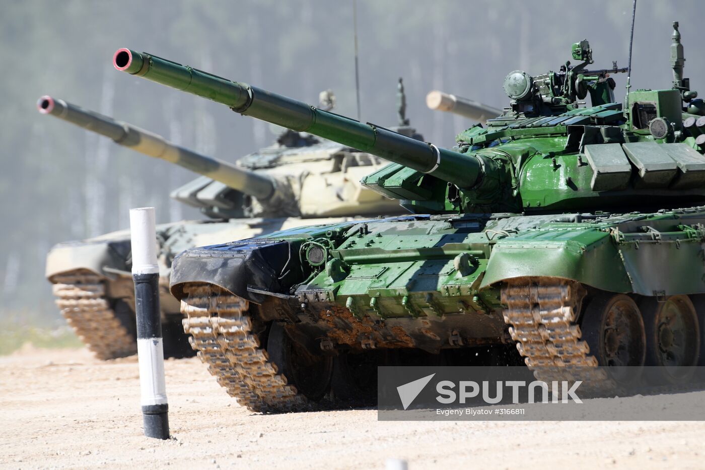 Tank Biathlon: Individual Race competition. Stage one. Day nine