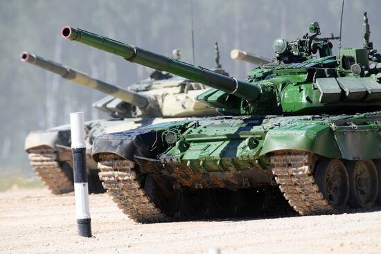 Tank Biathlon: Individual Race competition. Stage one. Day nine