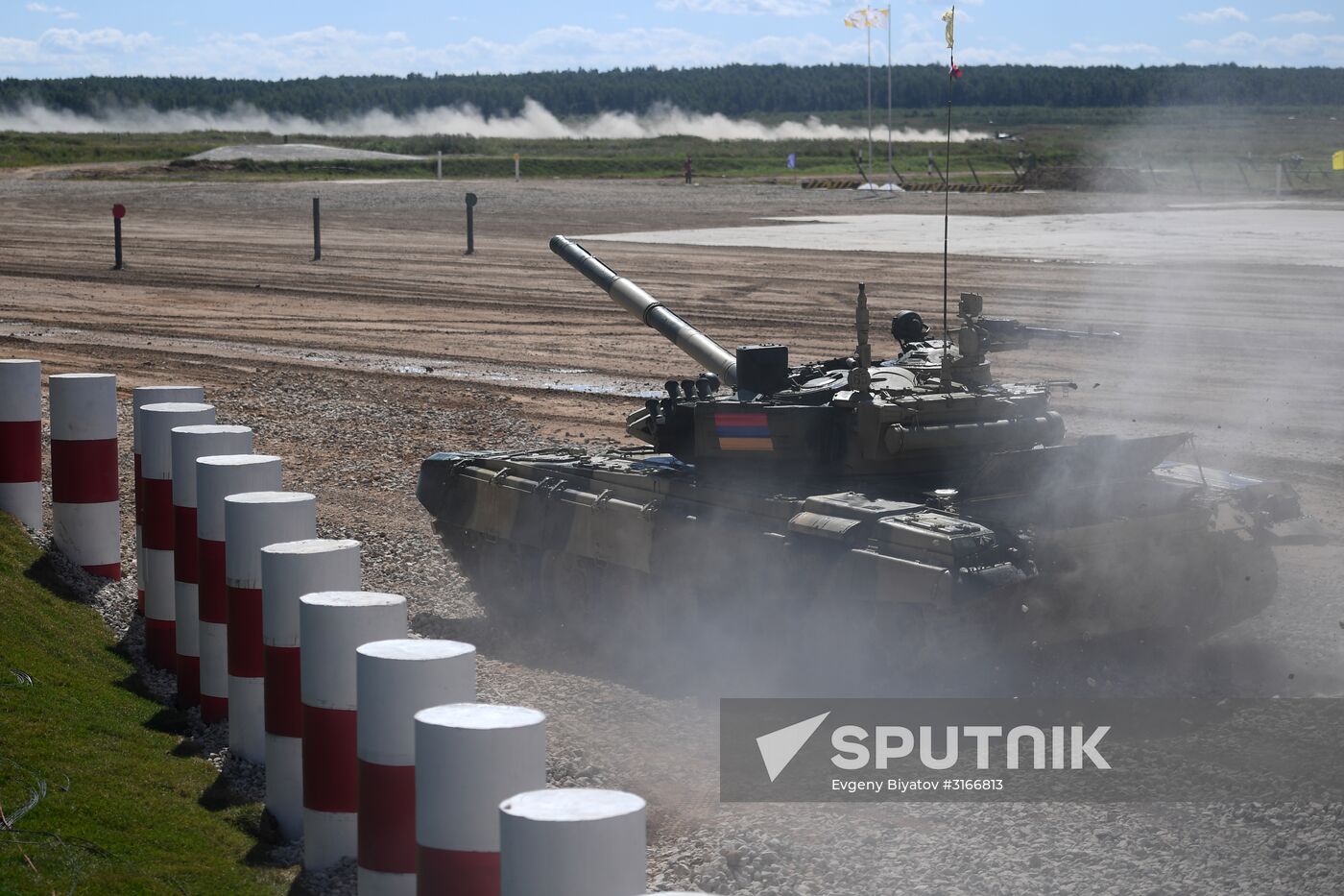 Tank Biathlon: Individual Race competition. Stage one. Day nine
