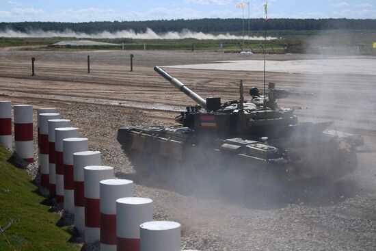 Tank Biathlon: Individual Race competition. Stage one. Day nine