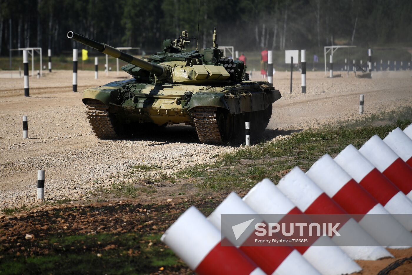 Tank Biathlon: Individual Race competition. Stage one. Day nine