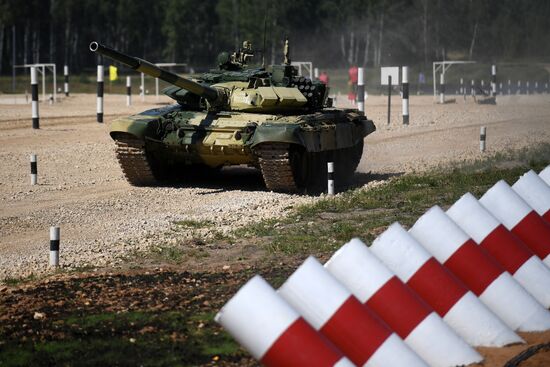 Tank Biathlon: Individual Race competition. Stage one. Day nine