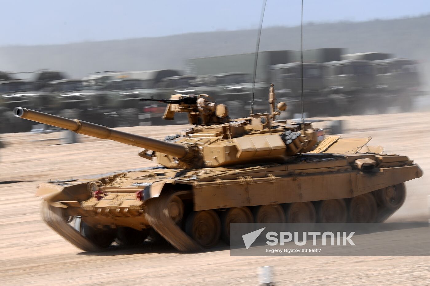 Tank Biathlon: Individual Race competition. Stage one. Day nine