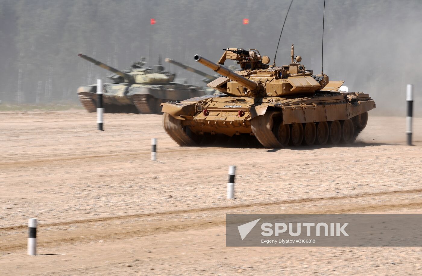 Tank Biathlon: Individual Race competition. Stage one. Day nine