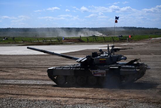 Tank Biathlon: Individual Race competition. Stage one. Day nine