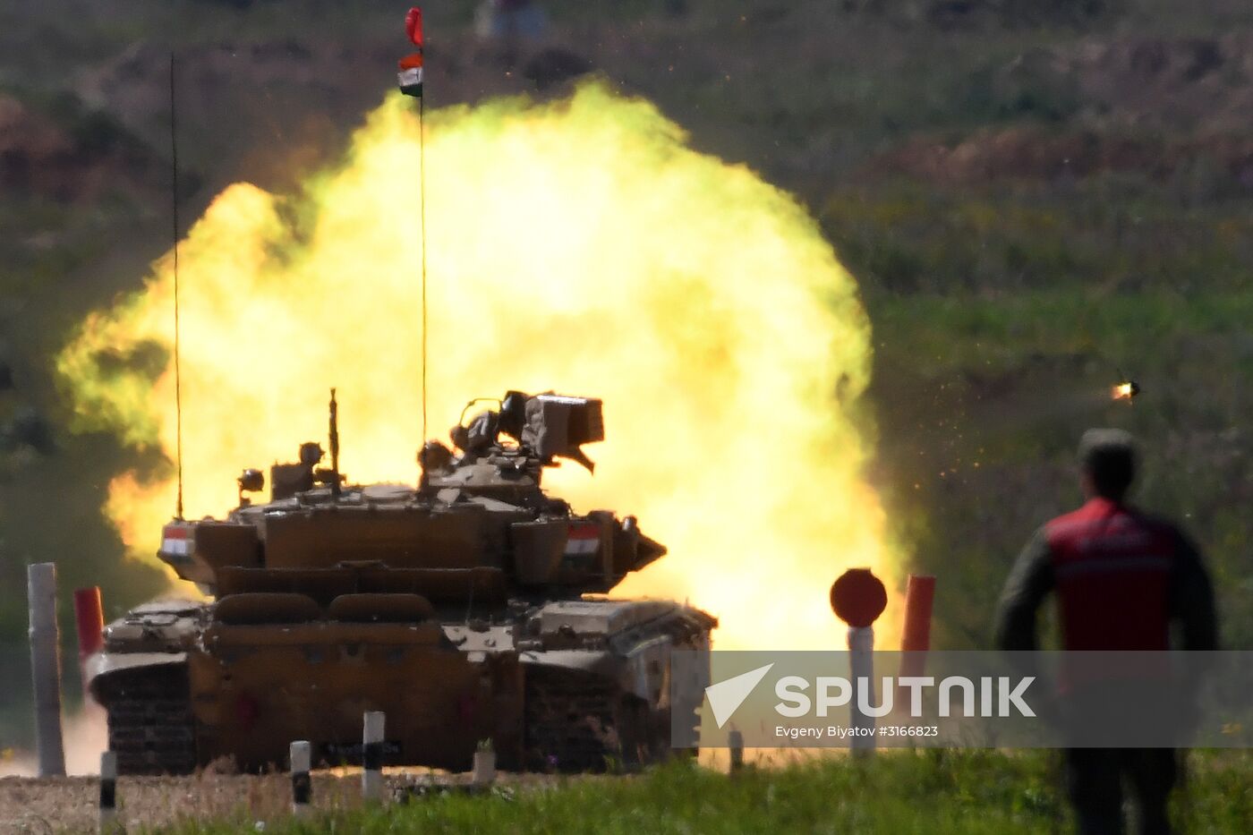 Tank Biathlon: Individual Race competition. Stage one. Day nine