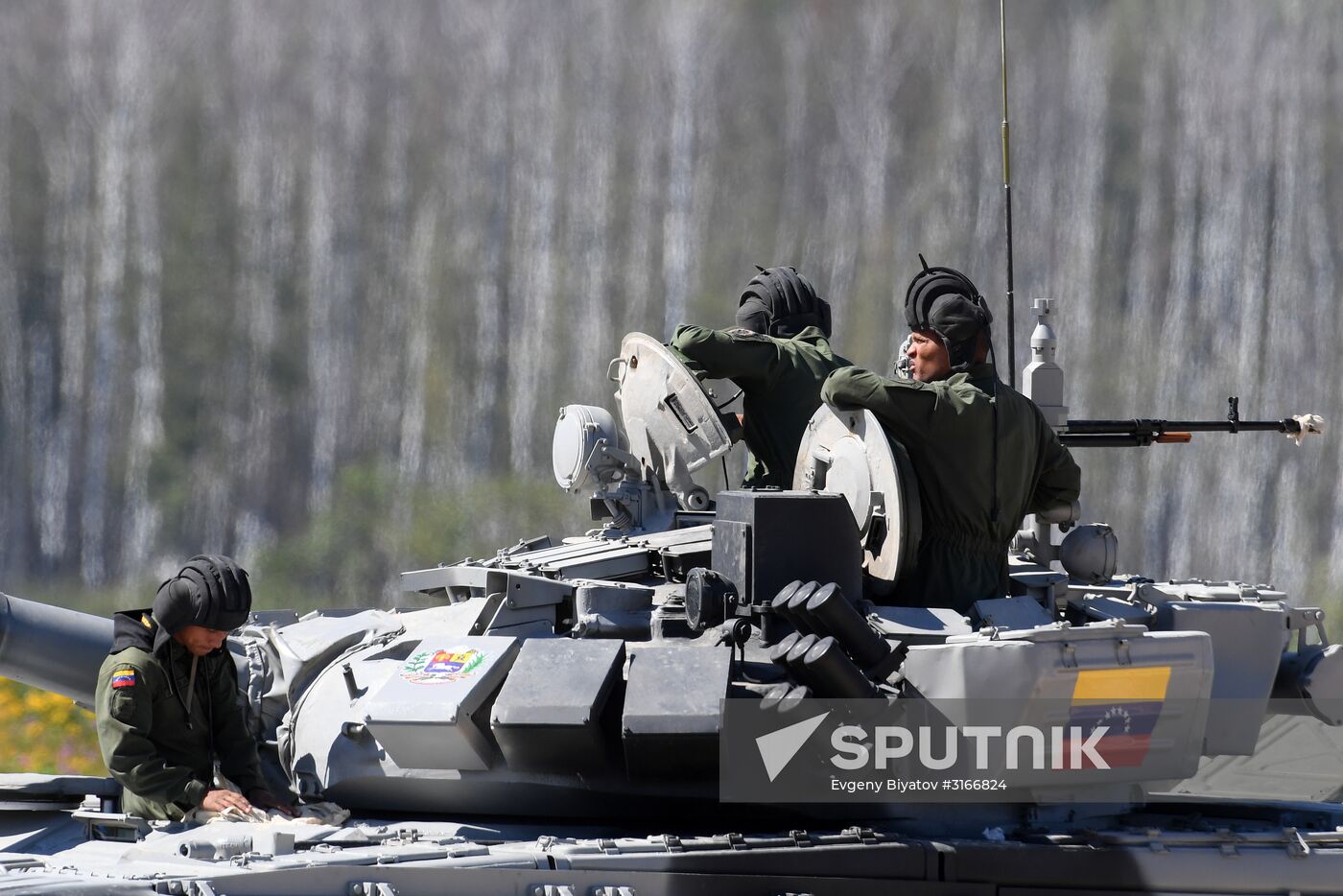 Tank Biathlon: Individual Race competition. Stage one. Day nine