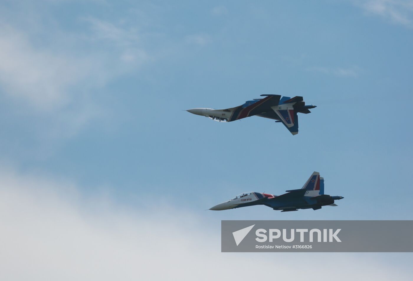 Air show in Novosibirsk Region
