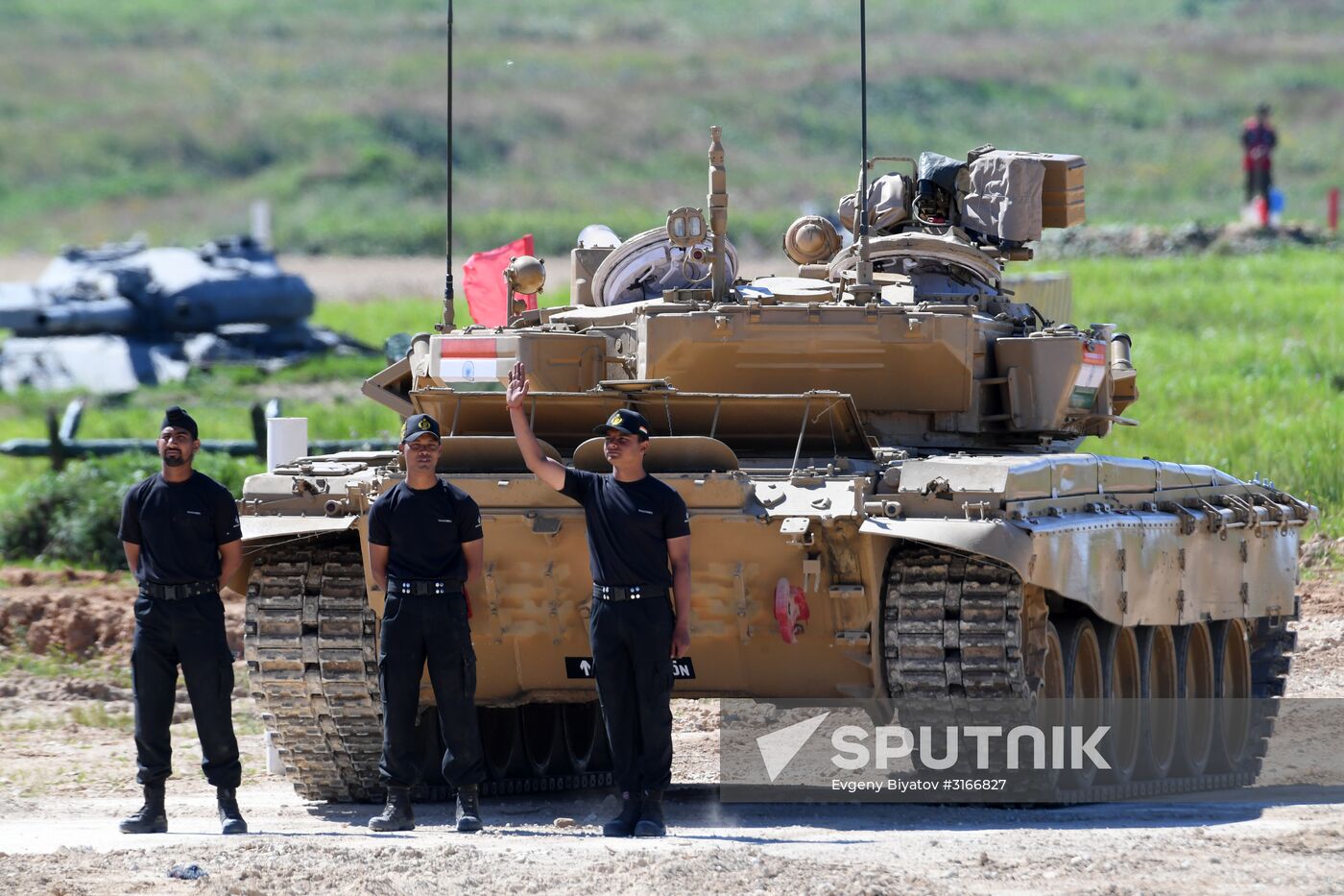 Tank Biathlon: Individual Race competition. Stage one. Day nine