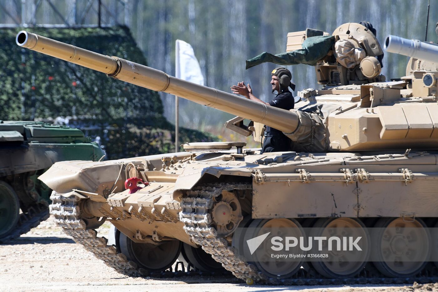 Tank Biathlon: Individual Race competition. Stage one. Day nine