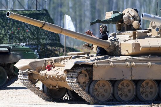Tank Biathlon: Individual Race competition. Stage one. Day nine