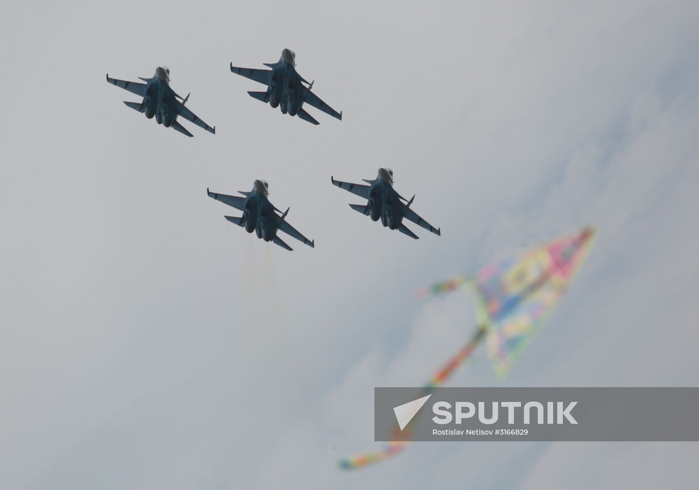 Air show in Novosibirsk Region