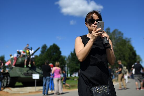 Tank Biathlon: Individual Race competition. Stage one. Day nine
