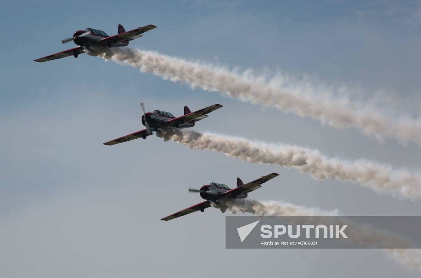 Air show in Novosibirsk Region
