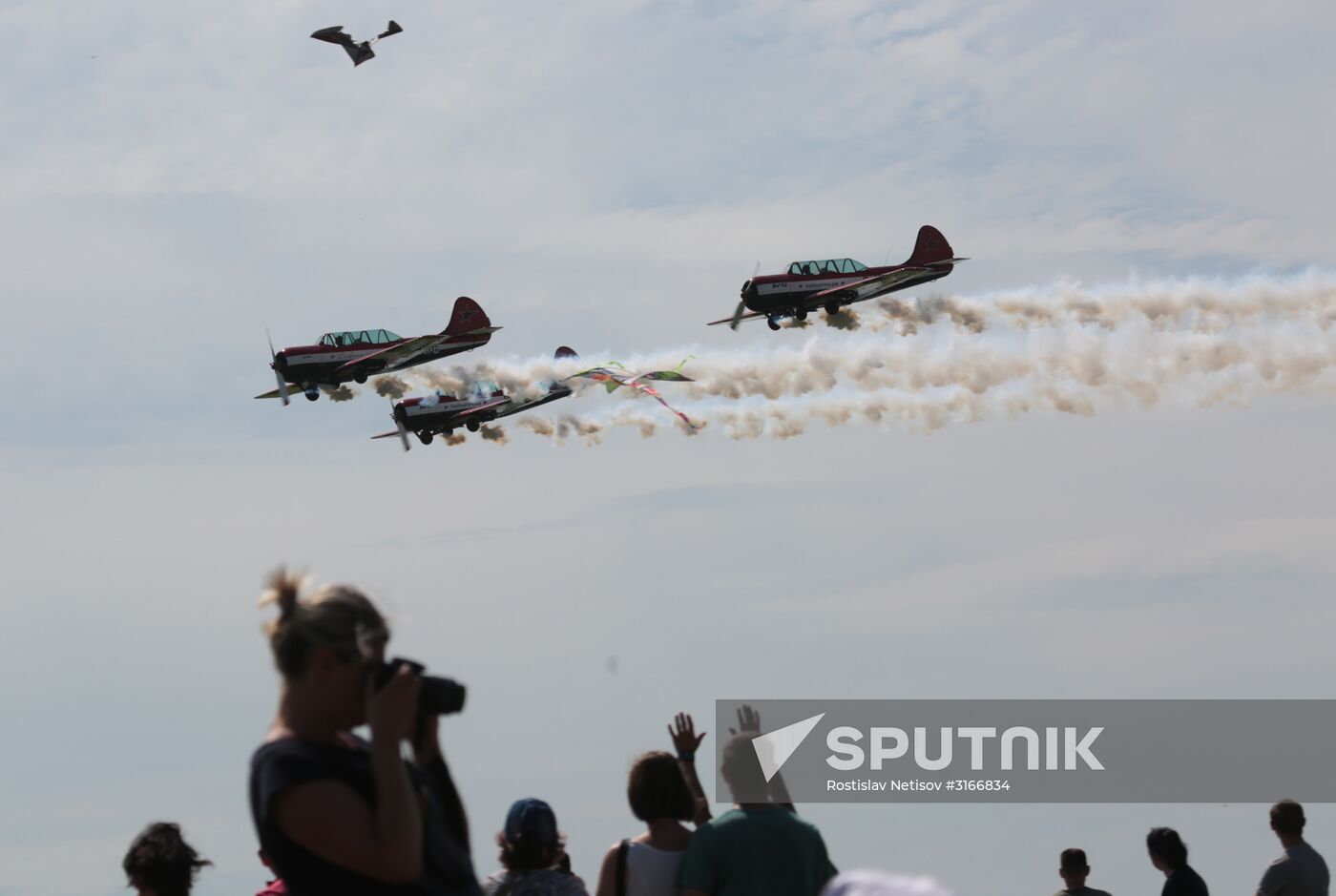 Air show in Novosibirsk Region