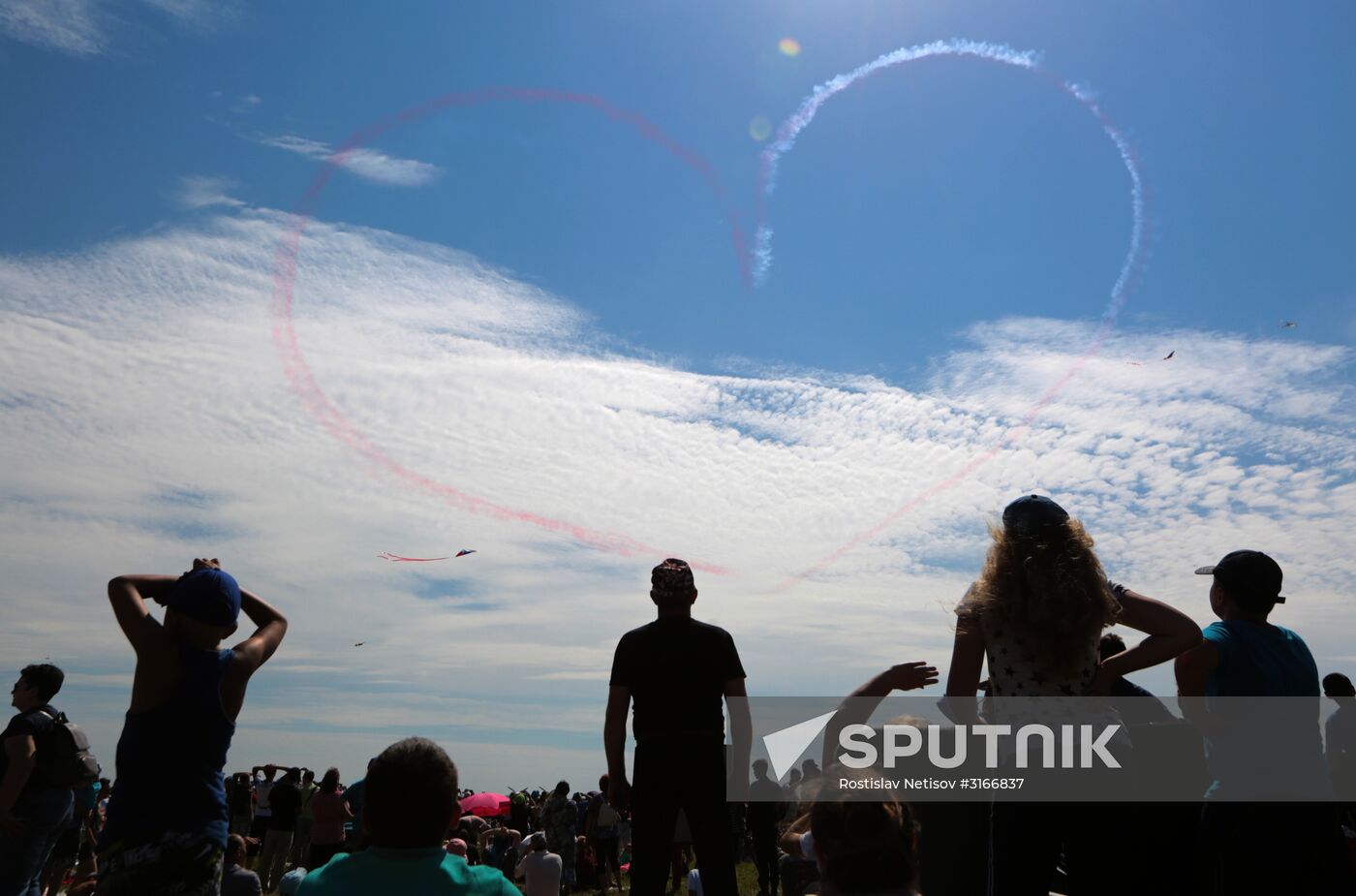 Air show in Novosibirsk Region