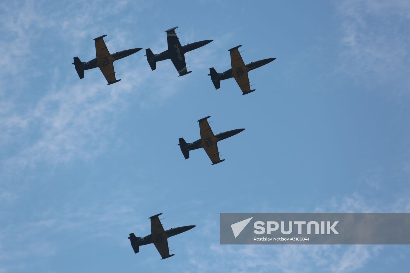 Air show in Novosibirsk Region