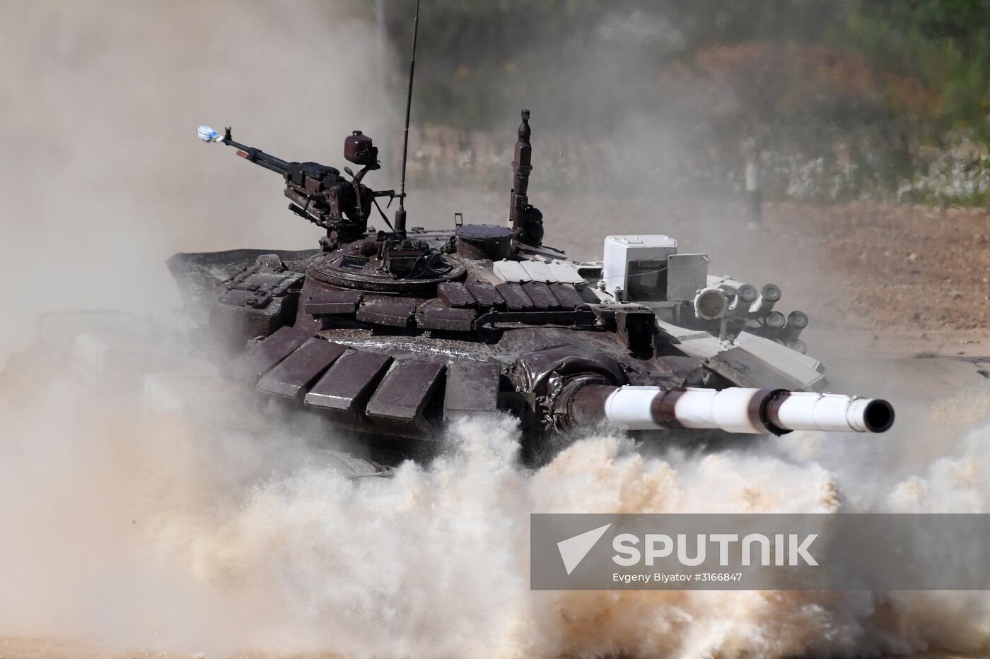 Tank Biathlon: Individual Race competition. Stage one. Day nine